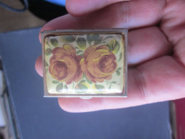 Old Pill Box Flowers Rouses - Medical & Dental Equipment