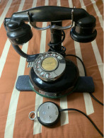 Vieux Telephone 1924 Jacquesson .  Avec Sonnette D'époque . - Telefonía