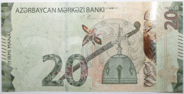 Azerbaïdjan - 20 Manat - 2021 - PICK 41a - NEUF - Azerbaïjan