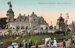 BELGIQUE - BRUXELLES - Exposition Universelle 1910 - Le Chien Vert - Carte Postale Ancienne - Universal Exhibitions