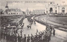 BELGIQUE - BRUXELLES - Exposition Universelle 1910 - Visite De LL MM Le Roi Et La Reine De Belg - Carte Postale Ancienne - Universal Exhibitions