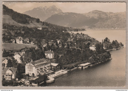 Hotel Nidwaldnerhof Beckenried Viewwaldstättersee - Luftbild Swissair - Beckenried