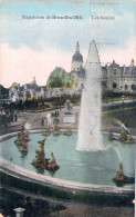 BELGIQUE - BRUXELLES - Exposition Universelle 1910 - Les Bassins - Carte Postale Ancienne - Weltausstellungen