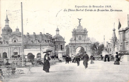 BELGIQUE - BRUXELLES - Exposition Universelle 1910 - Le Chien Vert - Carte Postale Ancienne - Weltausstellungen