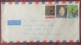 JAPAN ,TO TURKEY ,ISTANBUL ,COVER - Covers & Documents