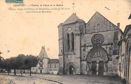 Longpont          91           Eglise Place Et Mairie        (voir Scan) - Altri & Non Classificati