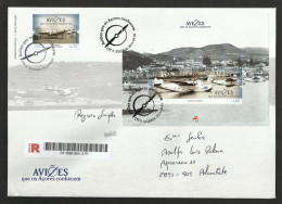 Portugal Azores Avion Hydravion Boeing 314 Clipper 2014 FDC Recommandée Ponta Delgada Açores Flying Boat Plane Planes - FDC