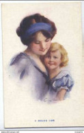 1915 A CHILD'S LOVE --- BY BARBER --- R0164 - Barber, Court