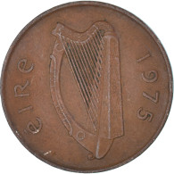 Monnaie, Irlande, 2 Pence, 1975 - Irlande