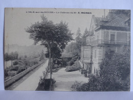 CPA 25 DOUBS - L'Isle Sur Le Doubs - Le Château De M. E. MEINER - Isle Sur Le Doubs