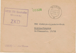 DDR ZKD - 1963 VEB (B) Seehafen Wismar > Elektro-Apparate Treptow - Usines & Industries