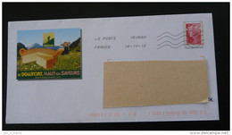 Vache Cow Fromage Cheese Beaufort 73 Savoie PAP Postal Stationery 2616 - Vaches