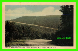 GASPÉ, QUÉBEC - ROUTE DANS LES MONTAGNES - THROUGH RIVIERE MADELEINE MTS - M. P,  - PECO - - Gaspé