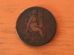 Half Penny Birmingham Mining And Copper Company 1799 - Altri & Non Classificati