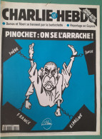 CHARLIE HEBDO 1998 N° 335 SUEDE SUISSE FRANCE ESPAGNE PINOCHET ON SE L'ARRACHE - Humor