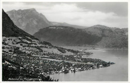 Switzerland Beckenried Panorama Photo Postcard - Beckenried