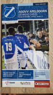 Programme AGOVV Apeldoorn - Go Ahead Eagles - 29.3.2009 - Jupiler League - Holland - Programm - Football - Books