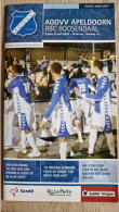 Programme AGOVV Apeldoorn - RBC Roosendaal - 24.4.2009 - Jupiler League - Holland - Programm - Football - Bücher