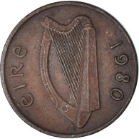 Monnaie, Irlande, Penny, 1980 - Irlande