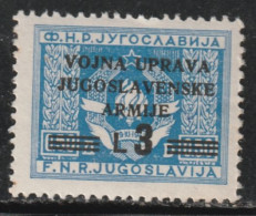 YOUGOSLAVIE   306  //  YVERT   2 (ADM. MILITAIRE-SERVICE) //   1947 - Dienstzegels