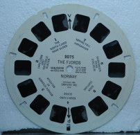 VIEW MASTER  ;  2075   THE FJORDS   NORWAY  :  1 DISQUES - Stereoscopes - Side-by-side Viewers