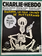 CHARLIE HEBDO 1998 N° 303 RWANDA LA FILLE CACHEE DE MITTERRAND MICHEL FIELD - Humor