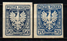 POLONIA - 1919 - Polish Eagle - SENZA GOMMA - Unused Stamps