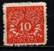 POLONIA - 1919 - Numerals Of Value - MH - Portomarken