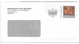 0449k: Österreichs Justiz- Bonusbrief BG Innere Stadt 1030 Wien (ANK 17, 70.- €) - Briefe