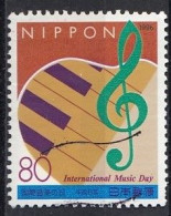 JAPAN 2416,used,music - Oblitérés