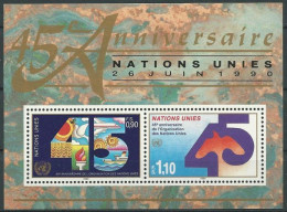 UNO GENF 1990 Mi-Nr. Block 6 ** MNH - Hojas Y Bloques