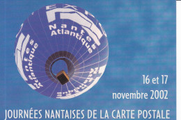Journées NANTAISES De La CARTE POSTALE -16/17 Novembre 2002 - Beursen Voor Verzamellars