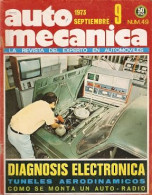 Revista Automecánica Nº 49. Septiembre De 1973. Automec-49 - [1] Fino Al 1980