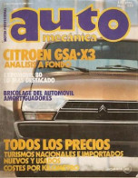 Revista Automecánica Nº 122. Mayo De 1980. Automec-122 - [1] Hasta 1980