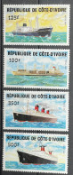 IVORY COAST - MH* - 1984 - # 723,725, 727, 729 - Côte D'Ivoire (1960-...)