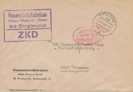 DDR ZKD - 1968 Wasserwirtschaftsdirektion Küste Warnow Peene 23 Stralsund > Chemische Werke Buna Schkopau - Clima & Meteorología