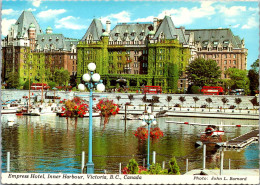 Canada Victoria Inner Harbour The Empress Hotel  - Victoria