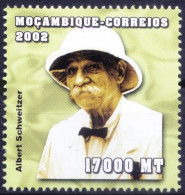 Mozambique 2002 MNH, Albert Schweitzer Nobel Peace Winner - Albert Schweitzer