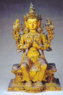 China - Copper Maitreya State, Tibetan Buddhist Relic At Yonghe Lamasery, Beijing - Tíbet