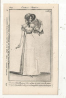 JC, Cp, Mode, COSTUME PARISIEN, Régne De Louis XVIII, 1819, Costume Féminin, Vierge - Moda