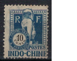 INDOCHINE           N°  YVERT  TAXE 39 ( 3 )   OBLITERE    ( OB 11/ 37 ) - Timbres-taxe
