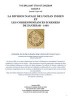 ZANZIBAR Episode 5 Et 6 -1893-94  - CORR D'ARMEES ZANZIBAR - DIVISION NAVALE DE L'OCEAN INDIEN - Lettres & Documents