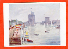 LA ROCHELLE - Le Port, Les Régates - Peinture De Louis Suire - - La Rochelle