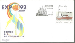 FDC ESPAÑA - 1992 – Sevilla (Spanje)