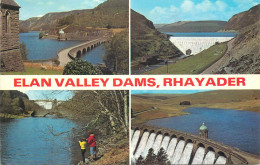 Wales Rhayader Elan Valley Dams Multi View - Radnorshire