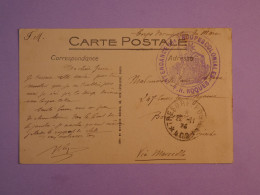 BW6  TROUPES OCCUPATIONS  MAROC   BELLE CARTE RR 1926  + PL. DJEMNA +AFF. INTERSSANT+ ++ - Covers & Documents