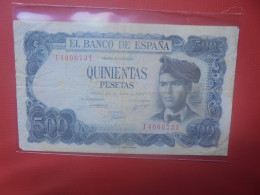 ESPAGNE 500 PESETAS 1971 Circuler - 500 Peseten