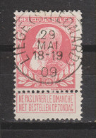 COB 74 Oblitération Centrale LIEGE (ST-LEONARD) - 1905 Grosse Barbe