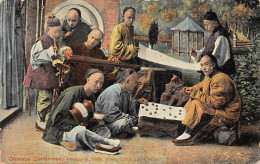 ¤¤   -    CHINE    -    Chinese Gentleman    -   Playing At Flute, Cheas, Drink And Pootry   -   ¤¤ - Chine