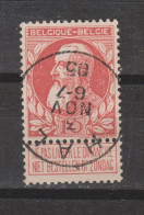 COB 74 Oblitération Centrale HAL - 1905 Grosse Barbe